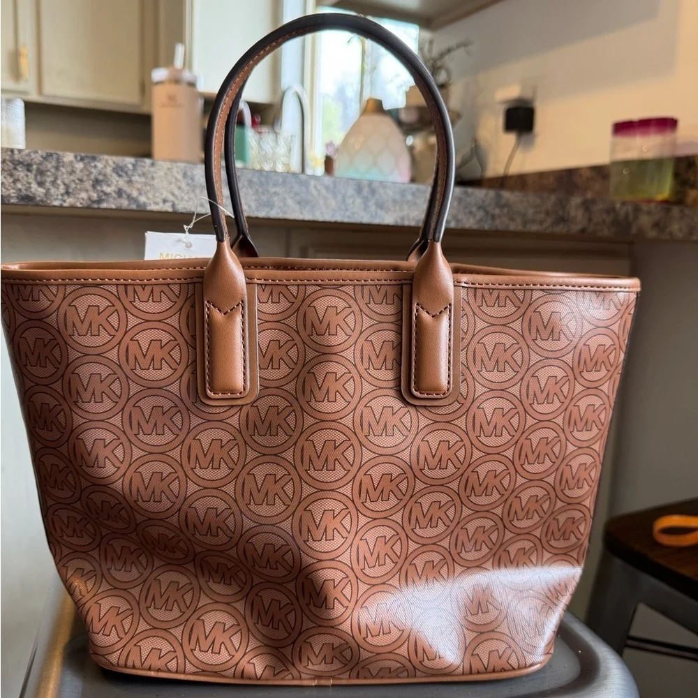 Michael Kors Jodie Small Logo Jaquard Tote Bag- NWT